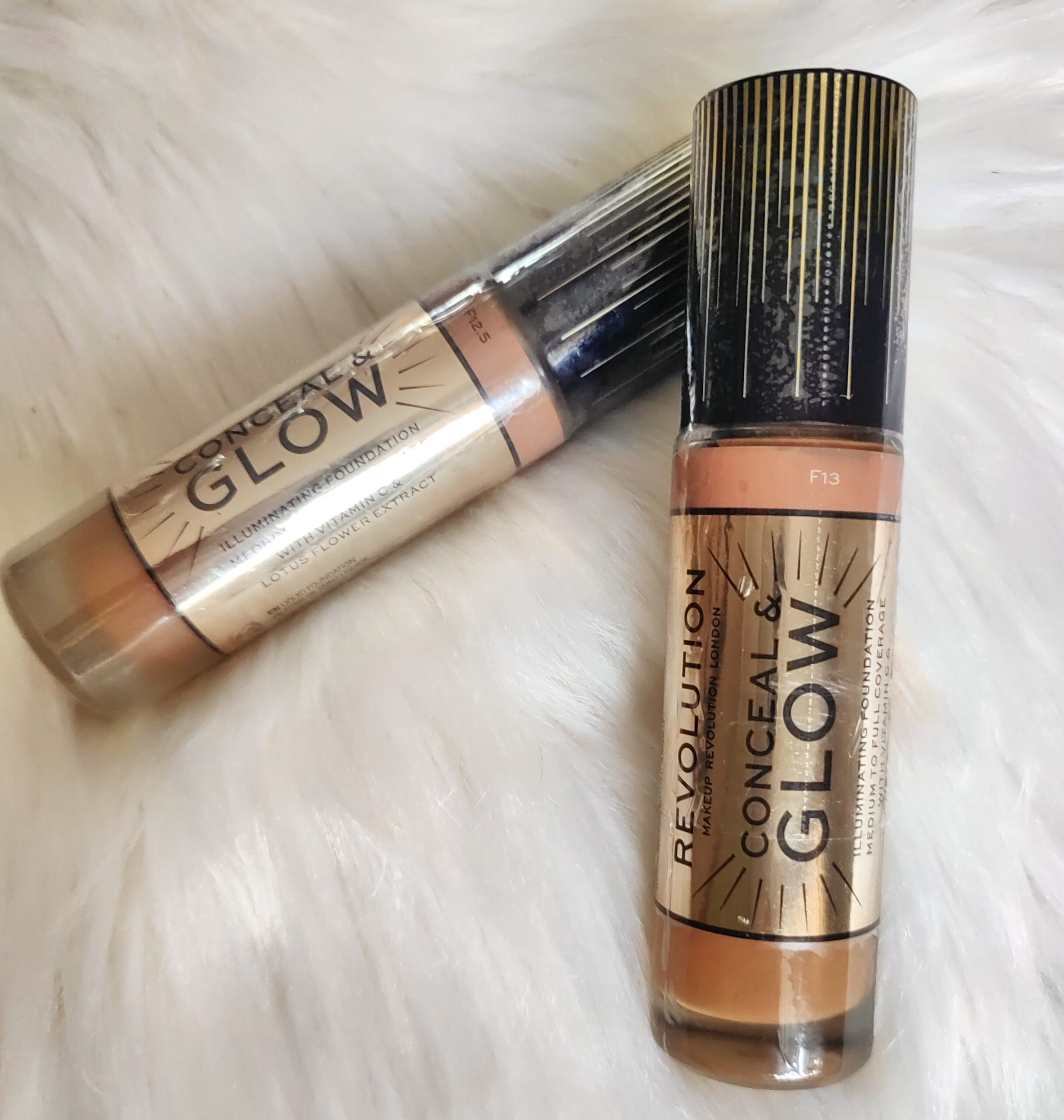 REVOLUTION Conceal and Glow Illuminating Foundation in the Shade F13