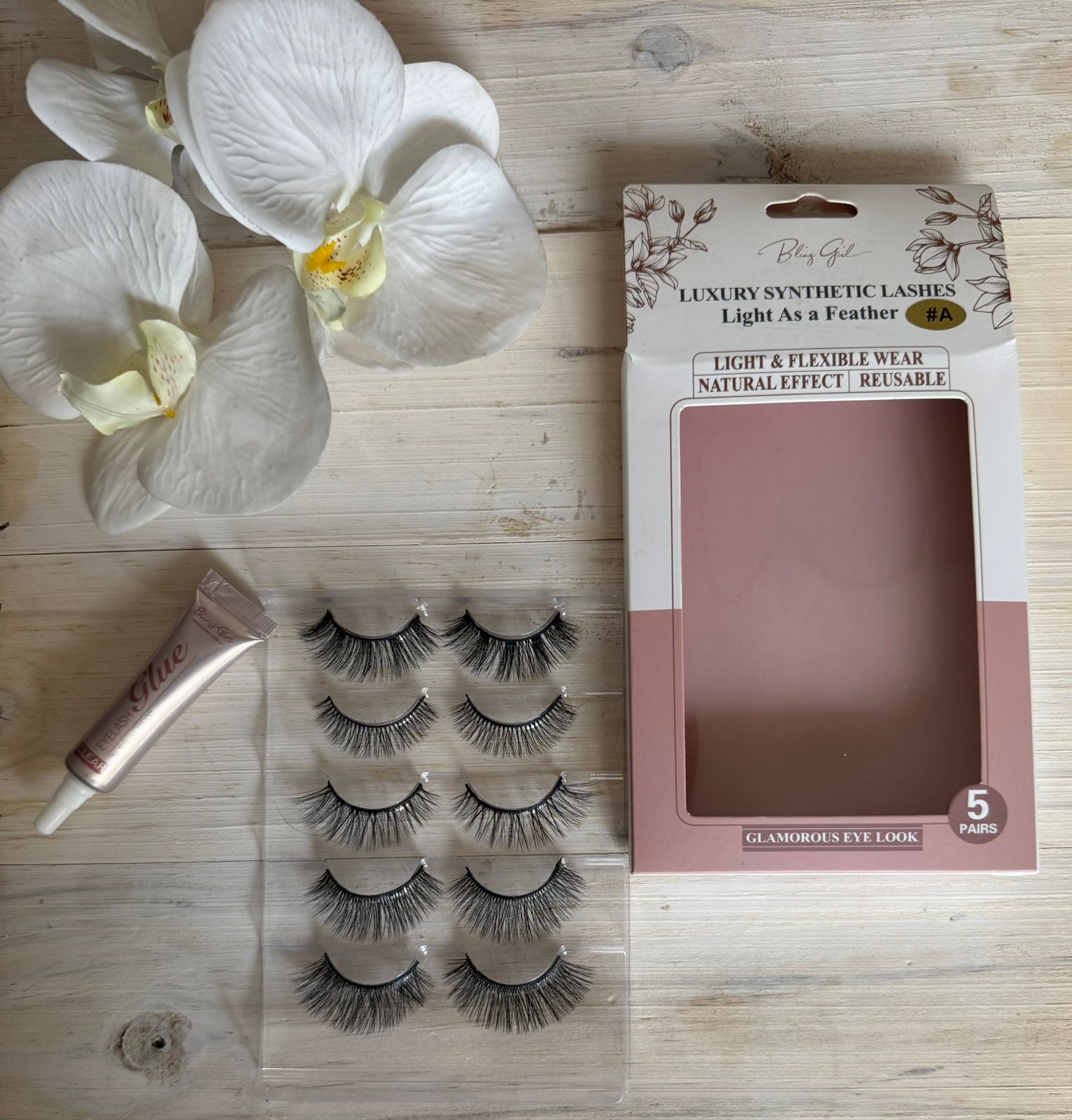 LASH PACK DEAL! Purchase our 5 Pairs of Luxury Synthetic Lashes and ...