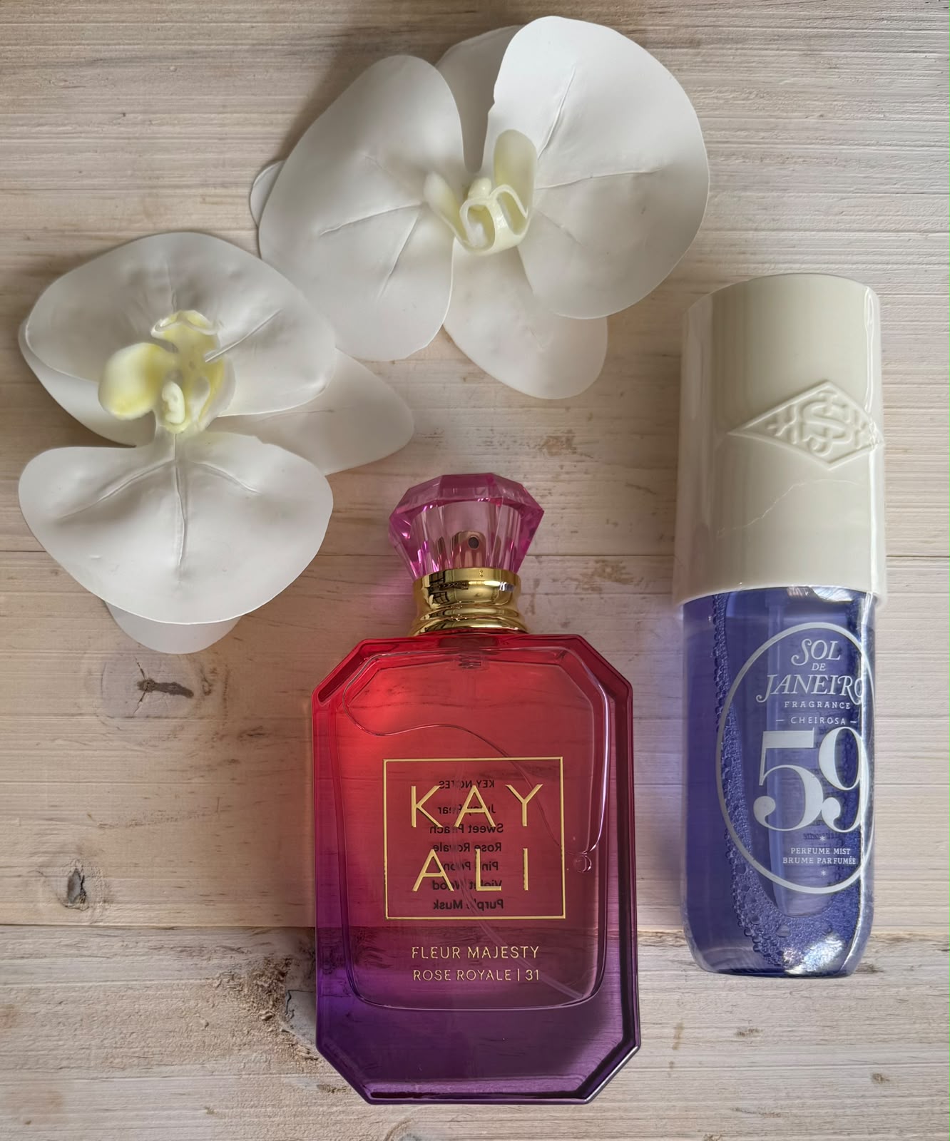 FLASH SALE !!! KAYALI Fleur Majesty Rose Royale No 31+ Original SOL DE JANEIRO No 59