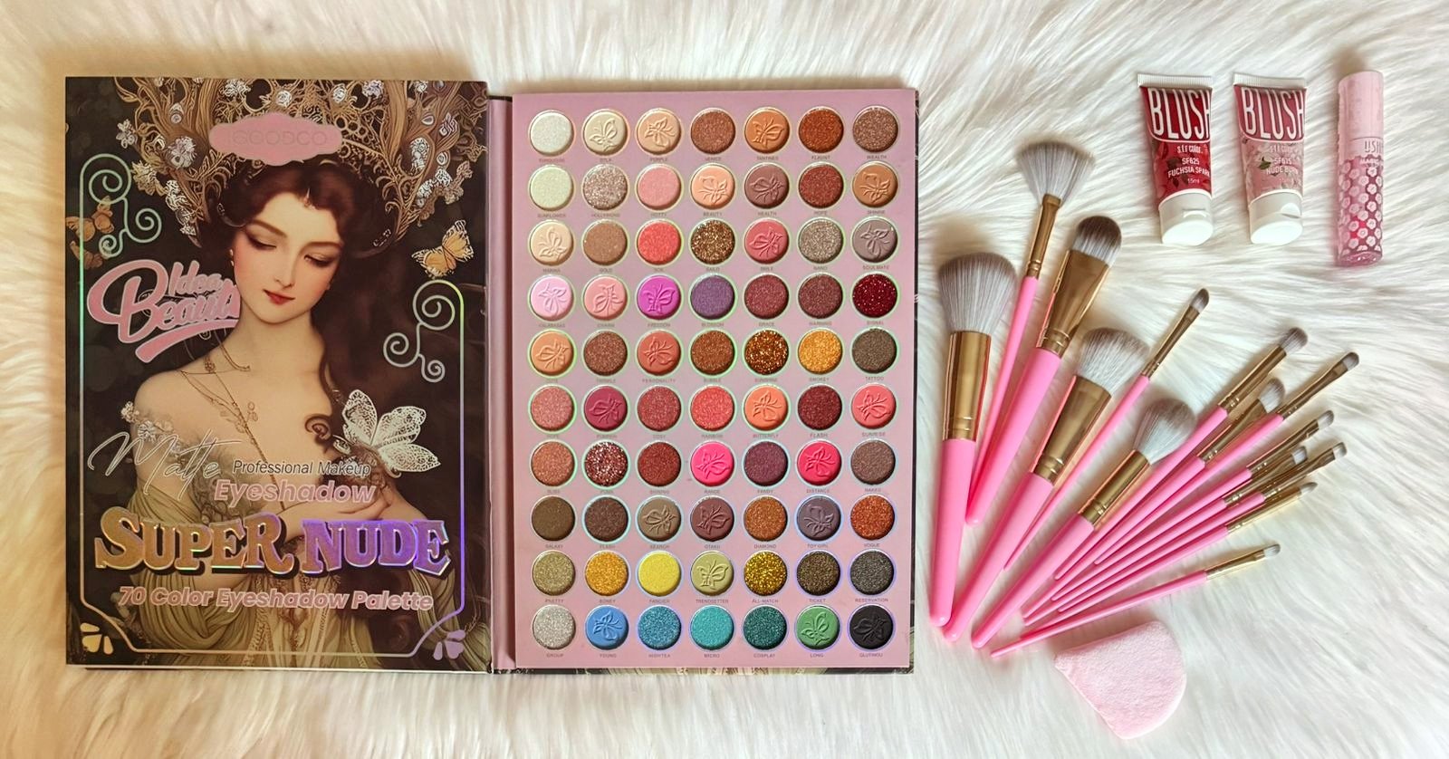 "EYESHADOW+BRUSH BUNDLE" DEAL